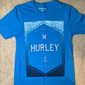 Blue Hurley t shirt